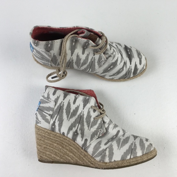 Toms Shoes - Toms Desert Wedge Shoes H6114837